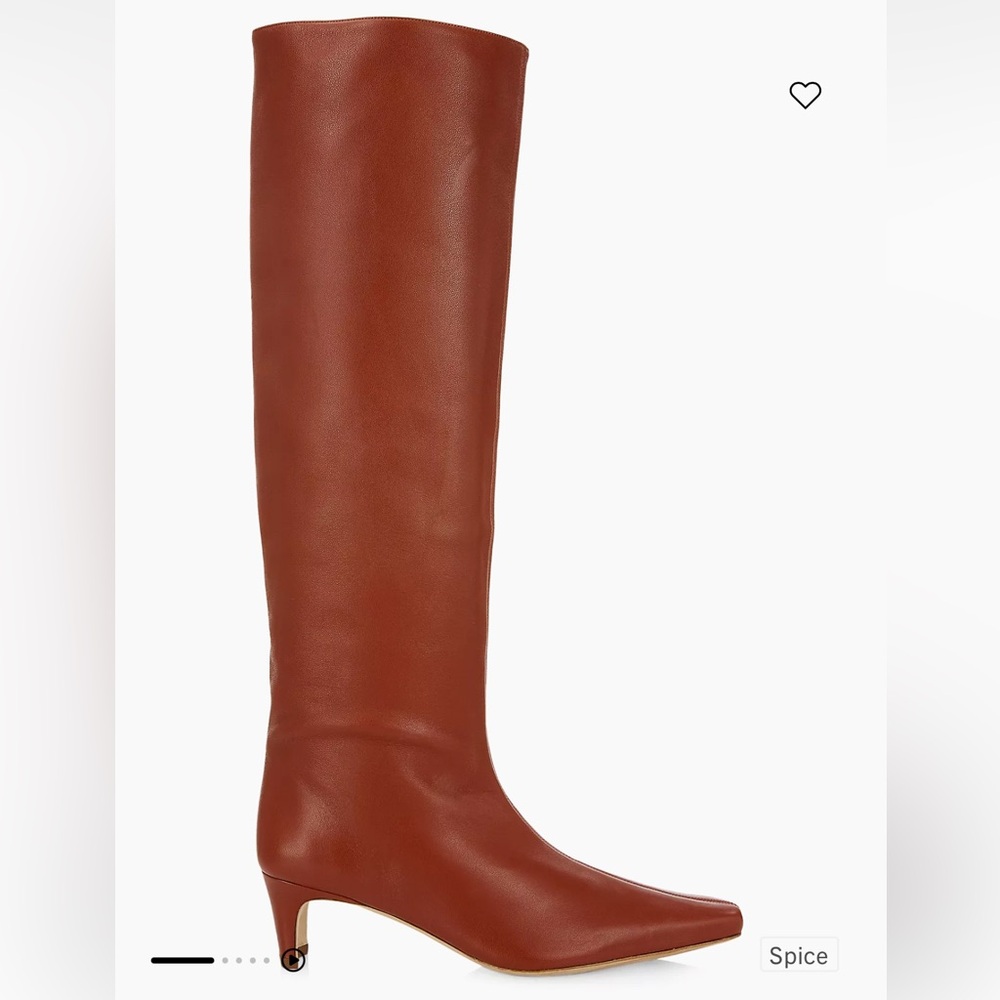 Staud Women's Leather Wally Boot in Spice